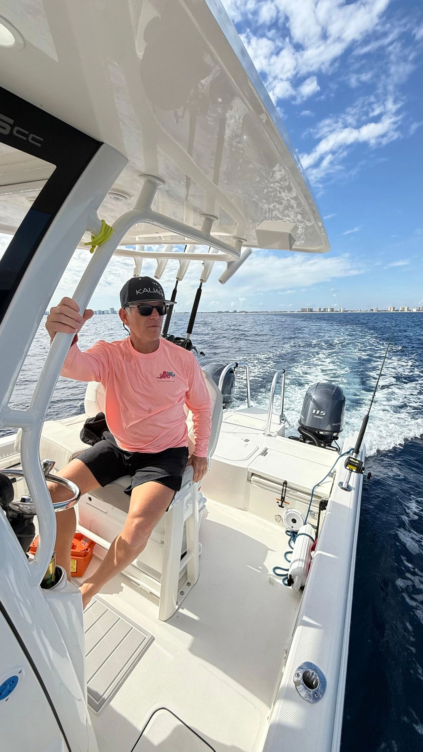 Captain of Lulu Boat Charter with 28+ years experience on South Florida waters