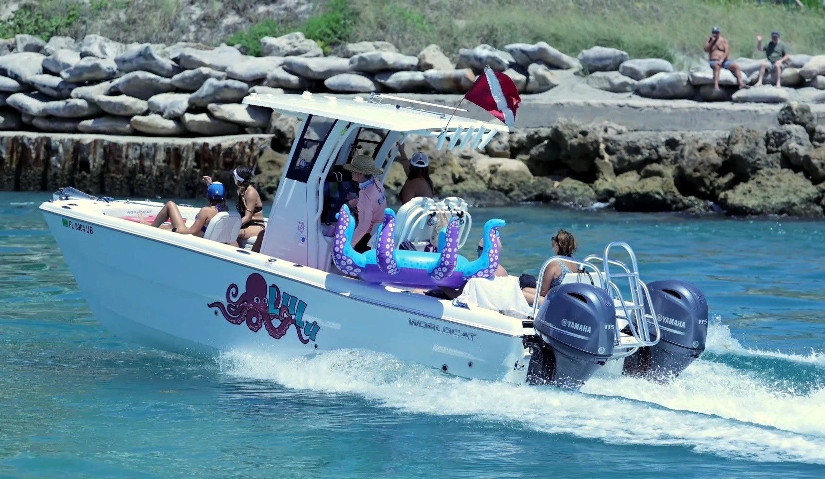 Lulu boat speeding on South Florida waters